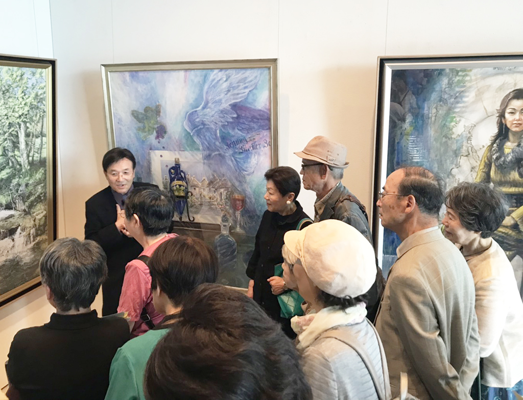 日本水彩展・地方巡回展 仙台展 鑑賞会〈せんだいメディアテーク〉